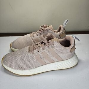 Adidas NMD_R2 Ash Pearl-White Running Shoes Women's Size 11
